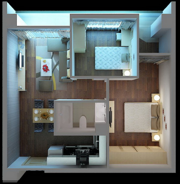 Thiết kế, mẫu nhà của Khu căn hộ Hà Đô Green View | ảnh 5