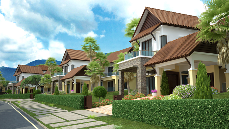 Thiết kế, mẫu nhà của Khu biệt thự sinh thái và nghỉ dưỡng Xanh Villas | ảnh 1