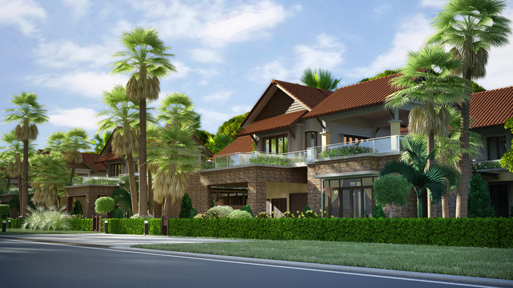 Thiết kế, mẫu nhà của Khu biệt thự sinh thái và nghỉ dưỡng Xanh Villas | ảnh 3