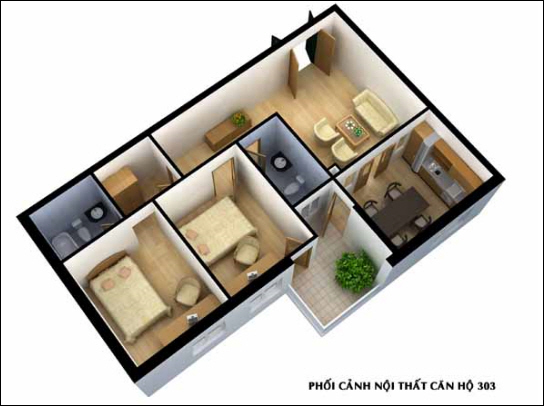 Thiết kế, mẫu nhà của Khu nhà ở tái định cư và kinh doanh Phú Thượng | ảnh 4