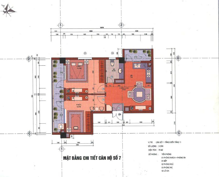 Thiết kế, mẫu nhà của Chung cư 72 Quan Nhân | ảnh 6