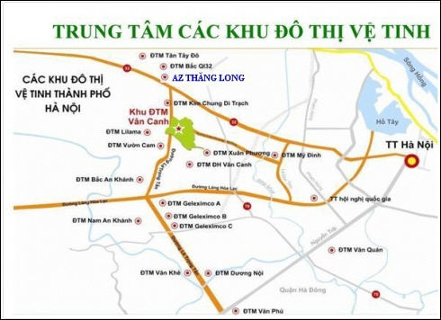 Vị trí của AZ Thăng Long Towers | ảnh 1