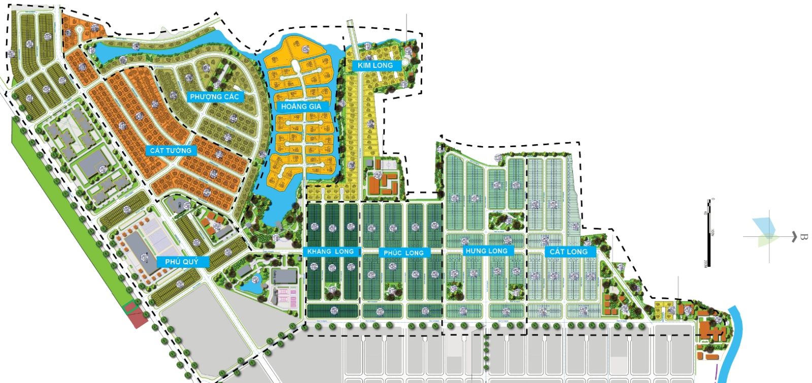 Hạ tầng, quy hoạch của Khu đô thị Suối Son | ảnh 1