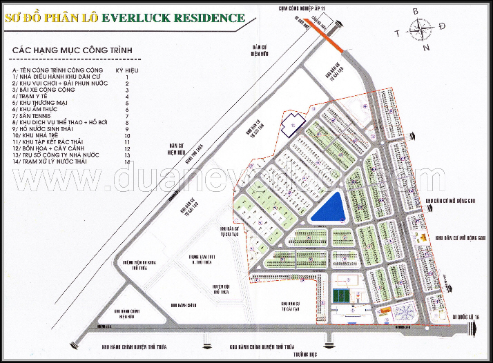 Hạ tầng, quy hoạch của Everluck Residence | ảnh 1