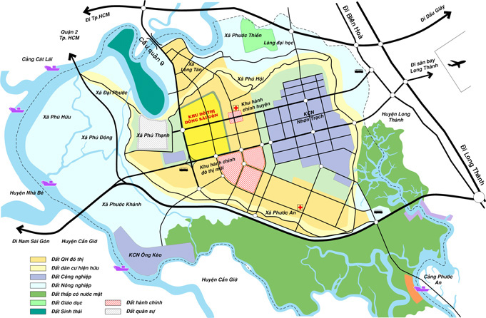 Vị trí của Khu đô thị Đông Sài Gòn | ảnh 1