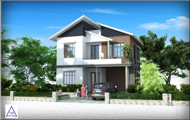 Thiết kế, mẫu nhà của Khu biệt thự sinh thái Green Oasis Villas | ảnh 1