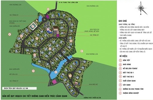 Hạ tầng, quy hoạch của Khu biệt thự Mountain Villas | ảnh 1