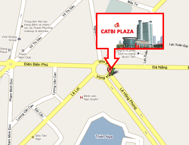 Vị trí của Cat Bi Plaza | ảnh 1