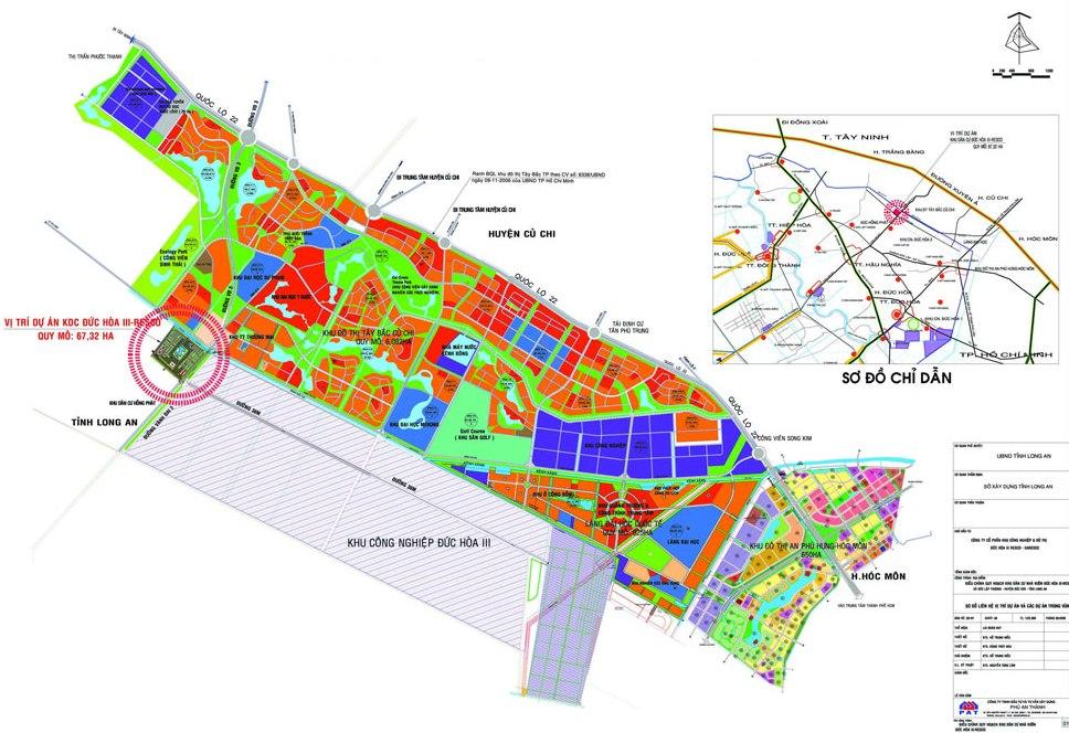 Hạ tầng, quy hoạch của Khu dân cư Đức Hòa III - Resco | ảnh 1
