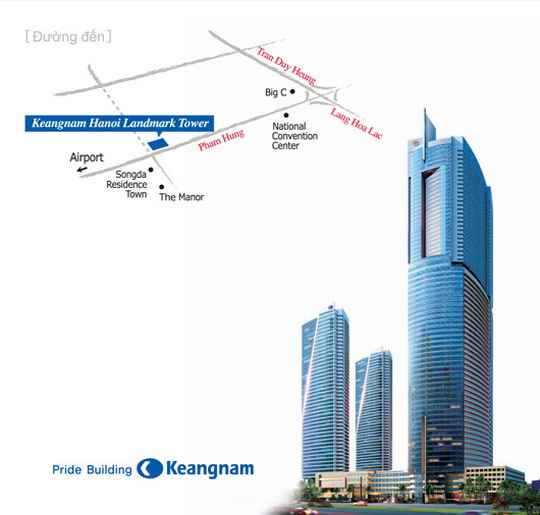 Hạ tầng, quy hoạch của Keangnam Hanoi Landmark Tower | ảnh 1