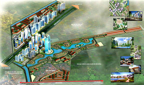 Hạ tầng, quy hoạch của Khu đô thị Nam Trung Yên | ảnh 1