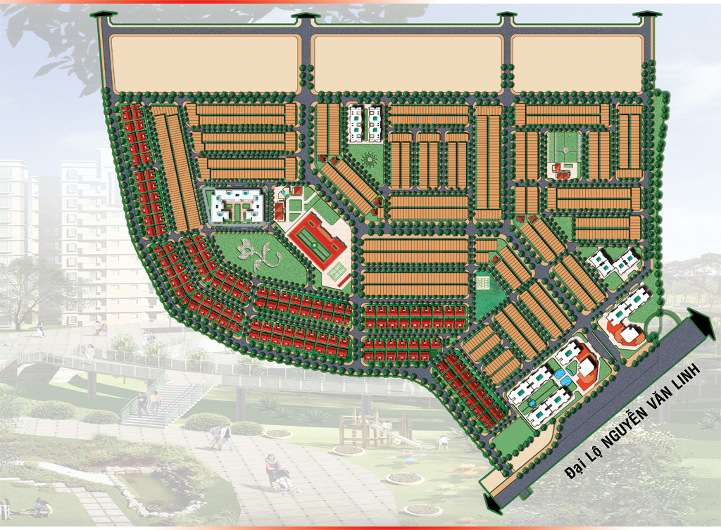 Hạ tầng, quy hoạch của Khu dân cư Phú Lợi | ảnh 1