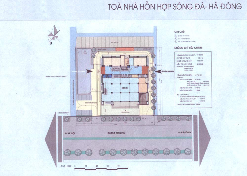 Thiết kế, mẫu nhà của Tòa nhà hỗn hợp Sông Đà - Hà Đông | ảnh 1